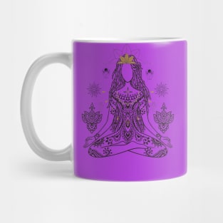 yoga girl Mug